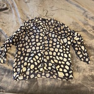 Club Monaco 100% Silk Blouse